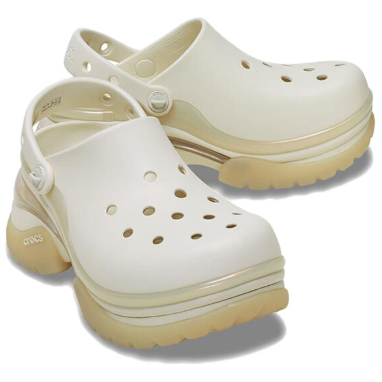 Crocs Little Whale Little Dolphin Versatile Comfortable Clogs Women clogs White 212811-2MD