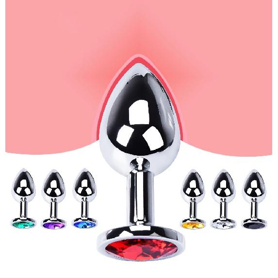 Sex Vibrator Metal Anal Toys For Women Adult Sex Products Men Butt Plug Stainles Steel Anal Plug Sex-toy Anal DildoToys 7