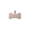 Gold-Plated Titanium Steel Military Dog Tag Necklace with Custom Engraving