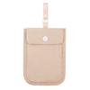 Women Hidden Bra Wallet Solid Color Secret Travel Wallet Flap Clasp Money Belt Pouch Pickpocket Belt for Money Valuables