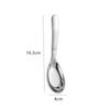 Creative Korean 316 Stainless Steel Spoon Household Flat-bottomed Teaspoons Thickened Deepened Tablespoons Utensil for Home