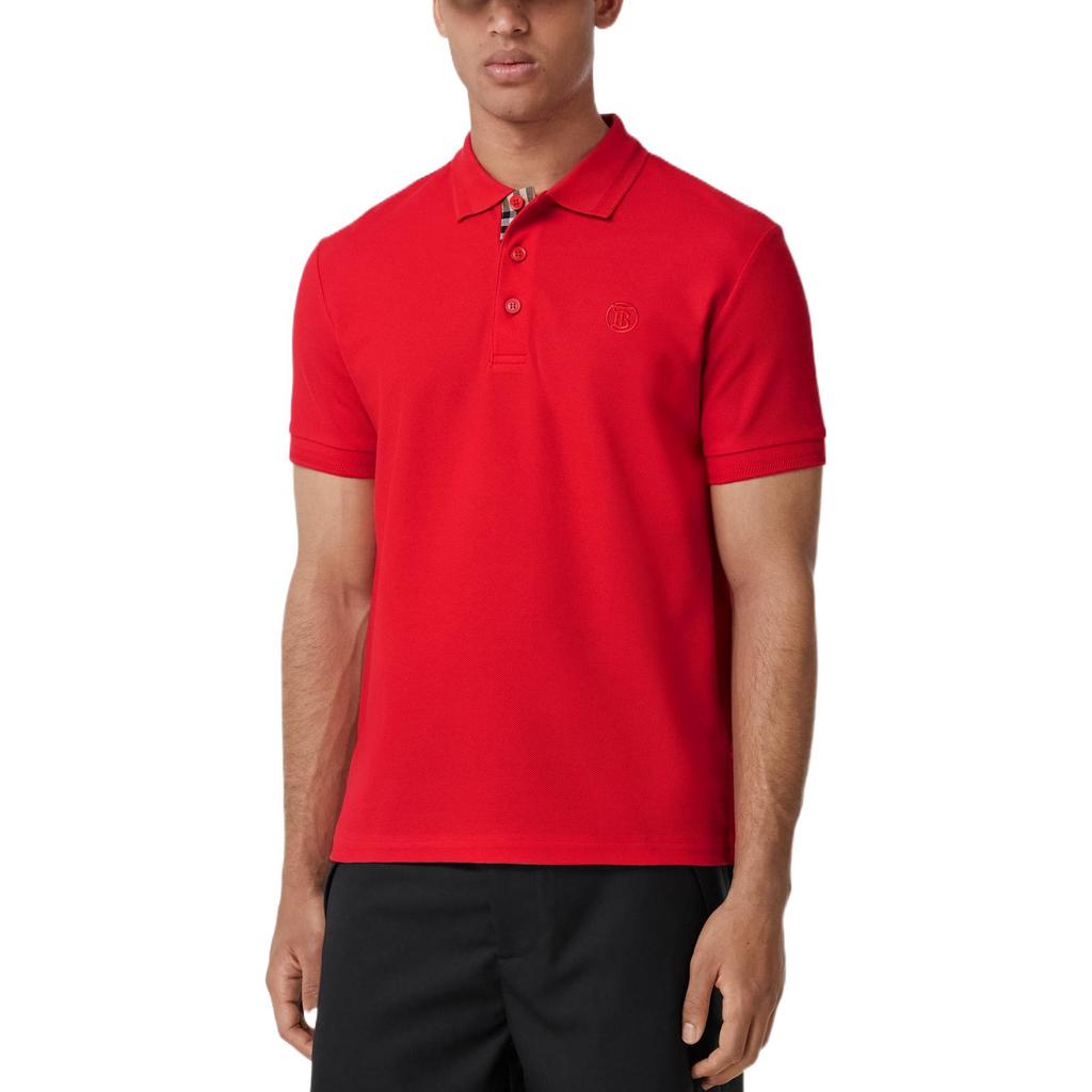 Burberry SS22 Polo Shirt Men's Red 80552251
