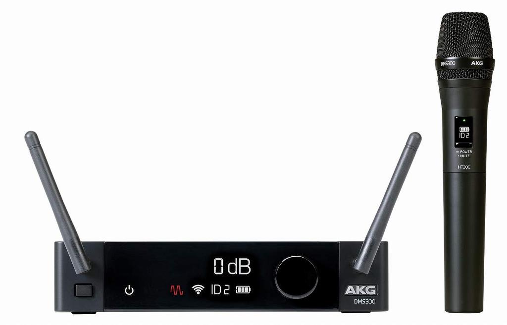 Bezdrátový ruční mikrofon AKG DMS300 SET