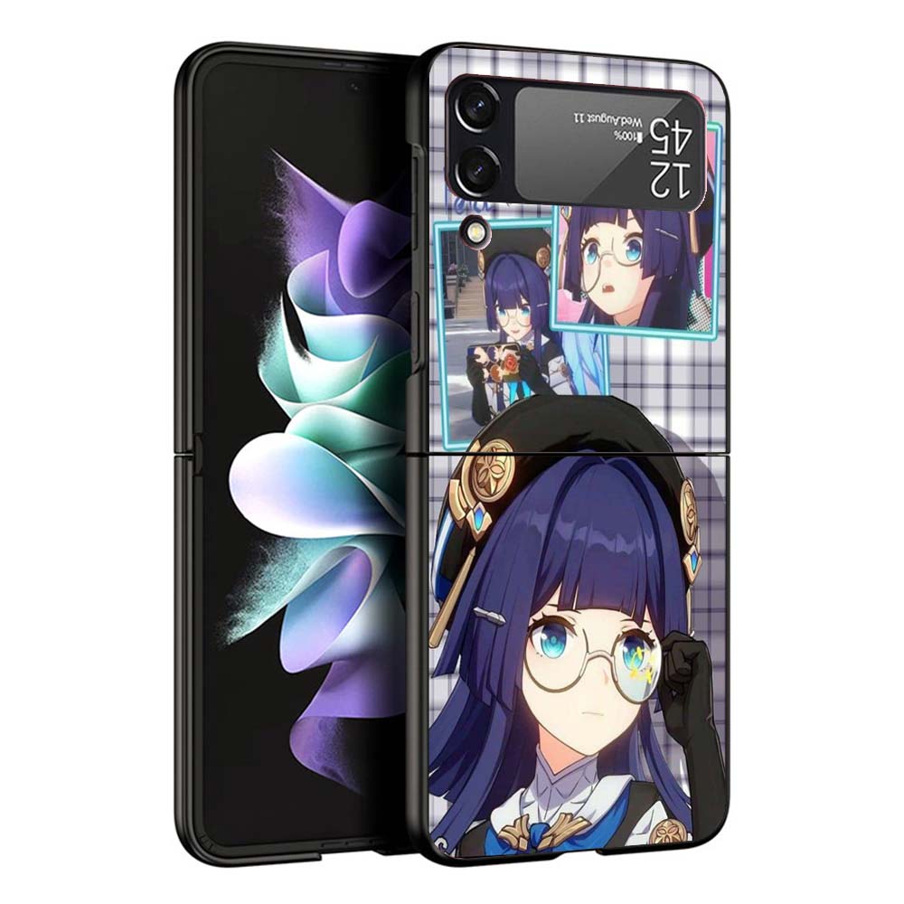 Honkai Star Rail Pelageya Phone Case For Samsung Galaxy Z Flip7 Flip6 5G Flip5 Flip4 Flip3 ZFlip 7 6 3 4 5 Shockproof Back Cover