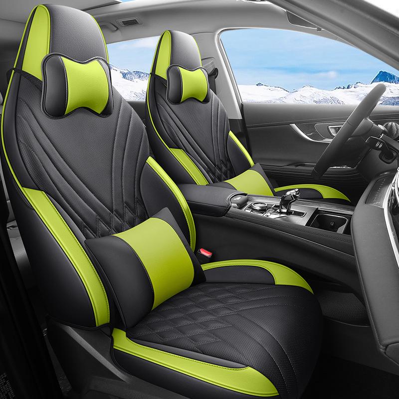 Universal Leather Car Seat Cushion for Tiggo 7 PLUS - All-Season Full Wrap