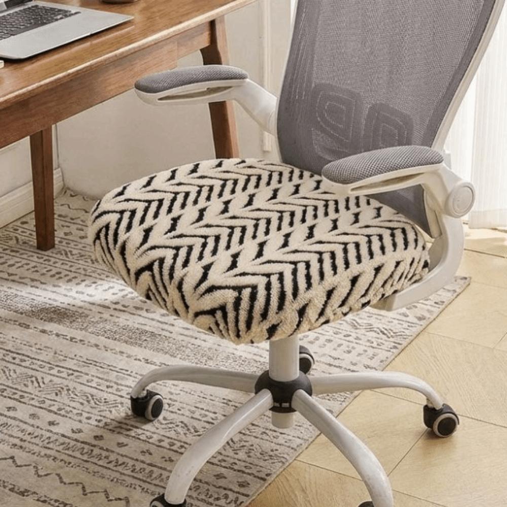 Anti-Slip Computer Chair Seat Removable Chair Seat Protector Elastic Chair Cover  Desk Chair