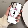 Ballerina Ballet Shoes Dance Girl Phone Case for iPhone 17 Air 15 16 16e 11 12 13 14 Pro Max Plus Cover coque Fundas