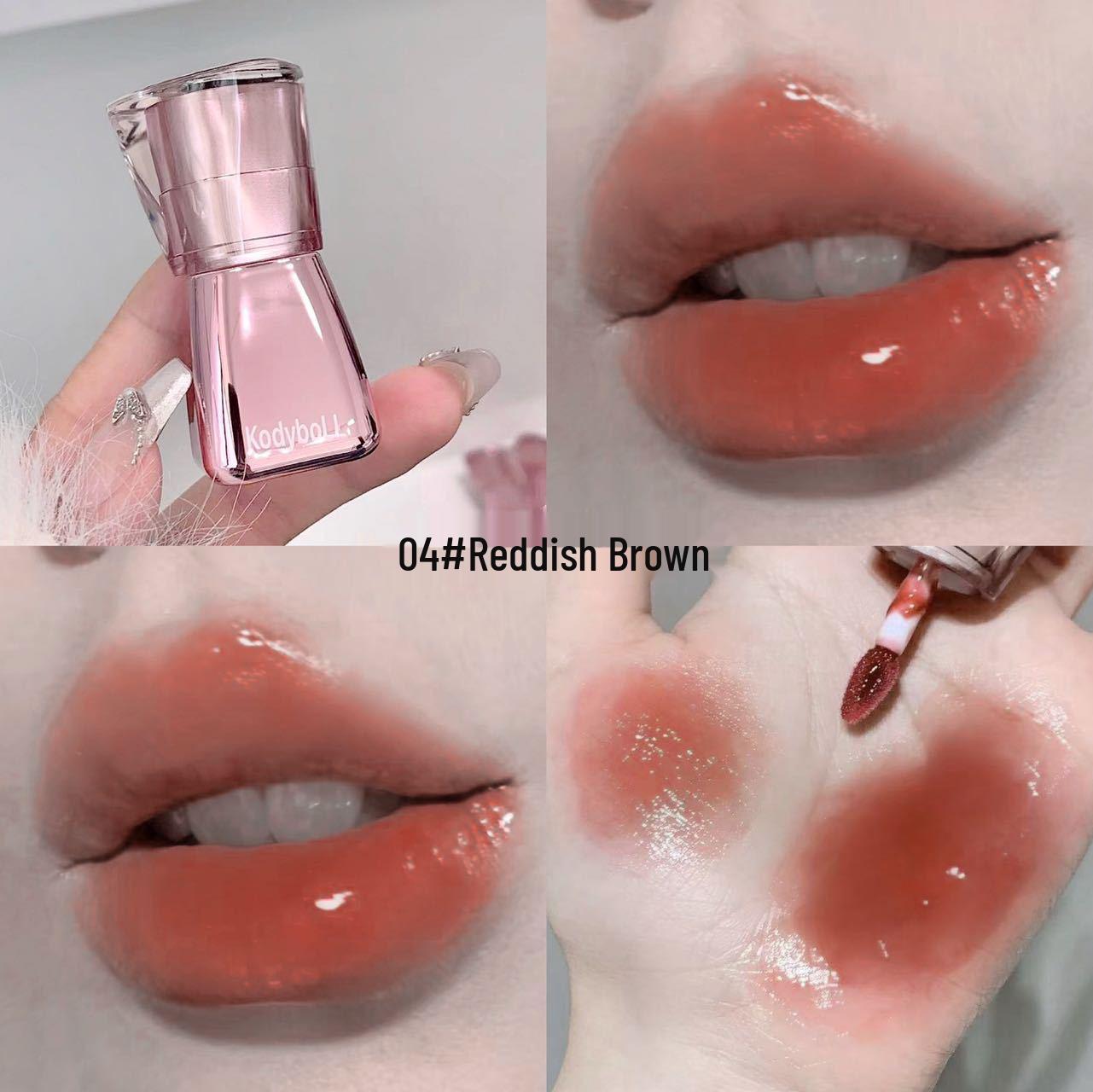 

Kodyboll Korean Style Lip Gloss: Achieve a long-lasting, brightening, watery, icy, translucent, and plump lip look. 1.8g