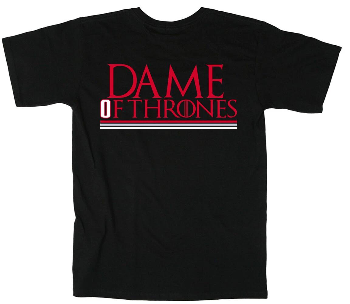 Damian Lillard Portland Trail Blazers Dame of Thrones Game T-Shirt XXXXL