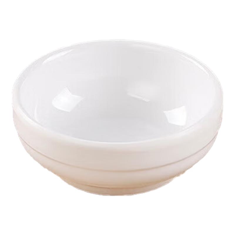 Huihuang White Melamine Dipping Dish