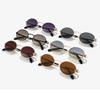 Retro 2025 Small Frame Metal Sunglasses - Unisex, Street Style, High-End UV Protection.