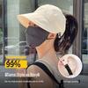 Breezy Summer Ponytail Sun Hat: Versatile Quick-Dry Shade Cap