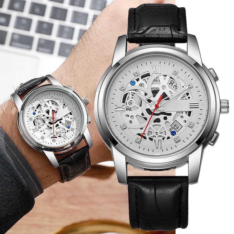 

Brand Men s Watches Fashion Styles Man s Quartz Wristwatches Business Best Gifts Clock for Husband,Friend,Family срібний