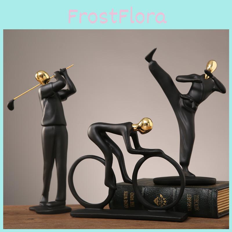Sports Athlete Resin Sculpture For Living Room Desk Gift For Friends Family Colleagues