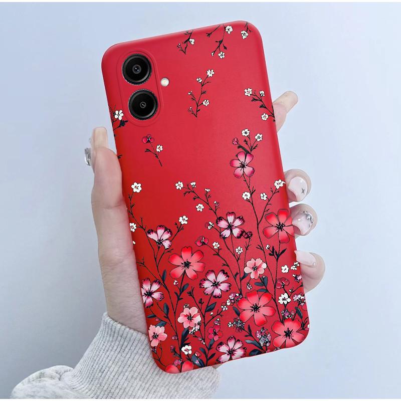 For Samsung Galaxy A06 Casing A065 SM-A065F A06 4G GalaxyA06 Cover Cute Astronaut Panda Flowers Pattern Candy Soft Silicone Case