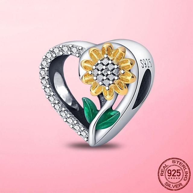 Original-Insekten-Charm-Anhänger aus 925er-Sterlingsilber, Schmetterling, Libelle, Marienkäfer-Charm-Perlen, passend für Mode-Armbänder, Original-Schmuck