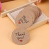 100pcs Brown Handmade Hang Label Wedding Favor Gift Dessert Tags Clothing Jewelry Price Tag