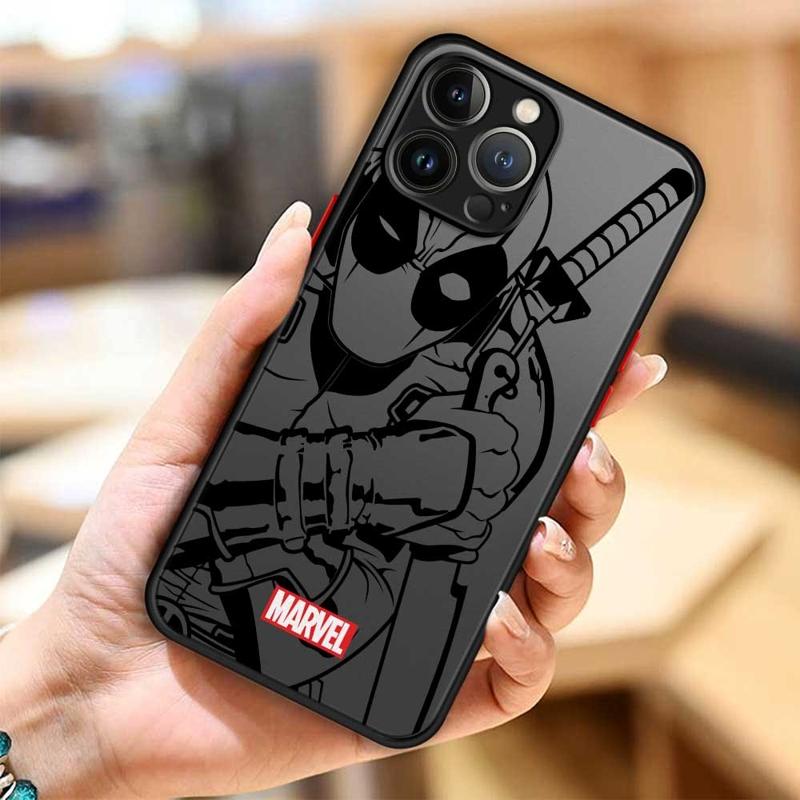

Чехол для телефона для Apple iPhone 11 12 13 14 16 Pro 15 Pro Max 16 Plus XR 12mini 13mini Прозрачный Marvel Грут Человек-паук Железный человек Студия for iPhone 7 8