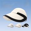 Color Blocking Sunscreen Sun Hat Nylon Empty Top Hat Breathable Sunshade Hat  Outdoor