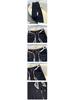 Women's Dark Blue High-Waisted Wide-Leg Micro-Flare Jeans – 2025 Autumn/Winter Collection, Slimming and Loose Fit, Casual Straight-Leg Pants.