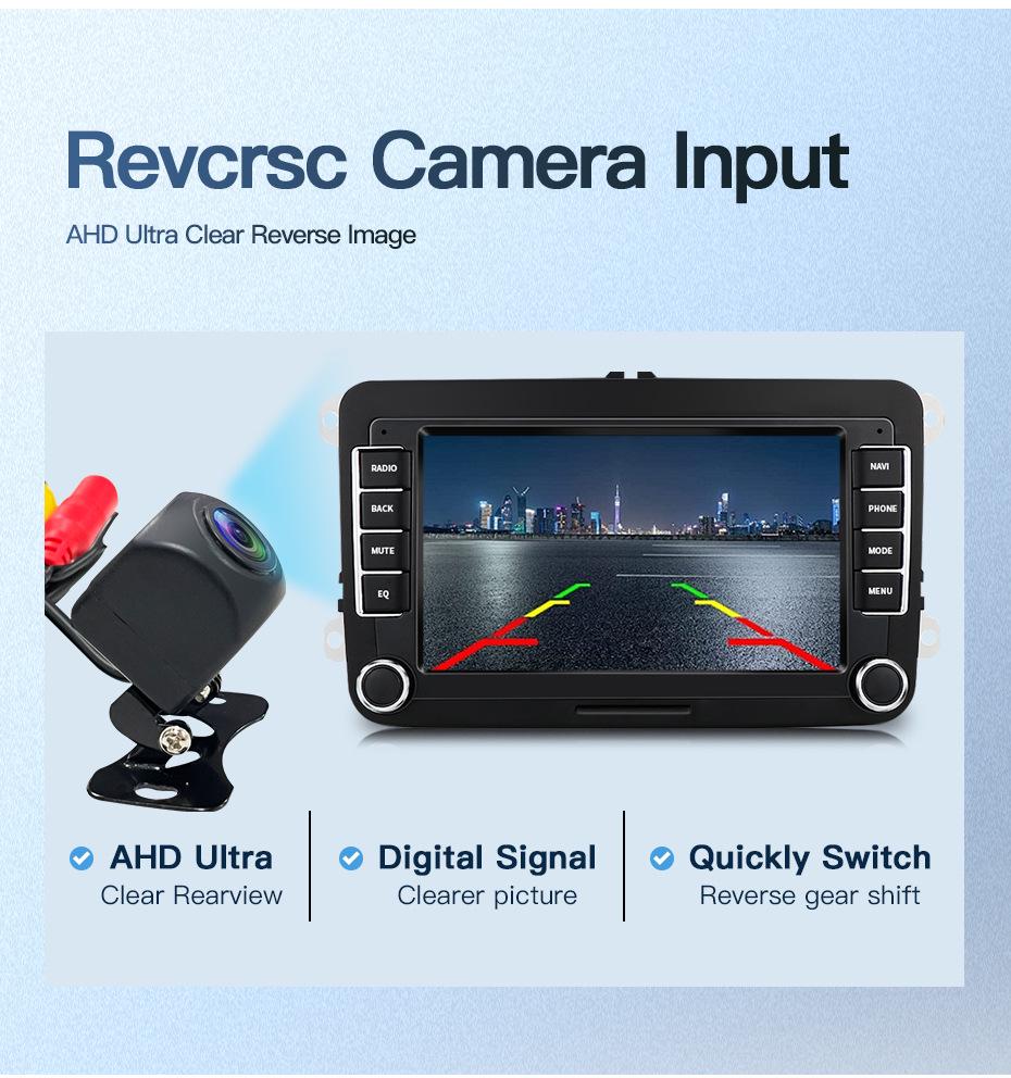 Seat Altea/Altea XL Car Central Control Navigation System with Reversing Camera and Radio