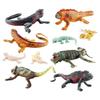 Reptile Statue Model Simulated Cute Lizard Chameleon Bearded Dragon Solid Model
