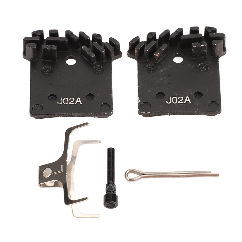 1 Pair Bike Disc Brake Cooling Pads Metal Oil Brake Heat Sink Pad for Mountain Road Bike