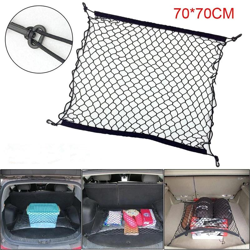 Auto-Kofferraum-Aufbewahrungsnetz für Nissan Rogue X-Trail XTRAIL T33 2025 2025 2025 Hinterer Lade-Nylon-Netz-Elastischer Organizer Aufgewertete Tasche
