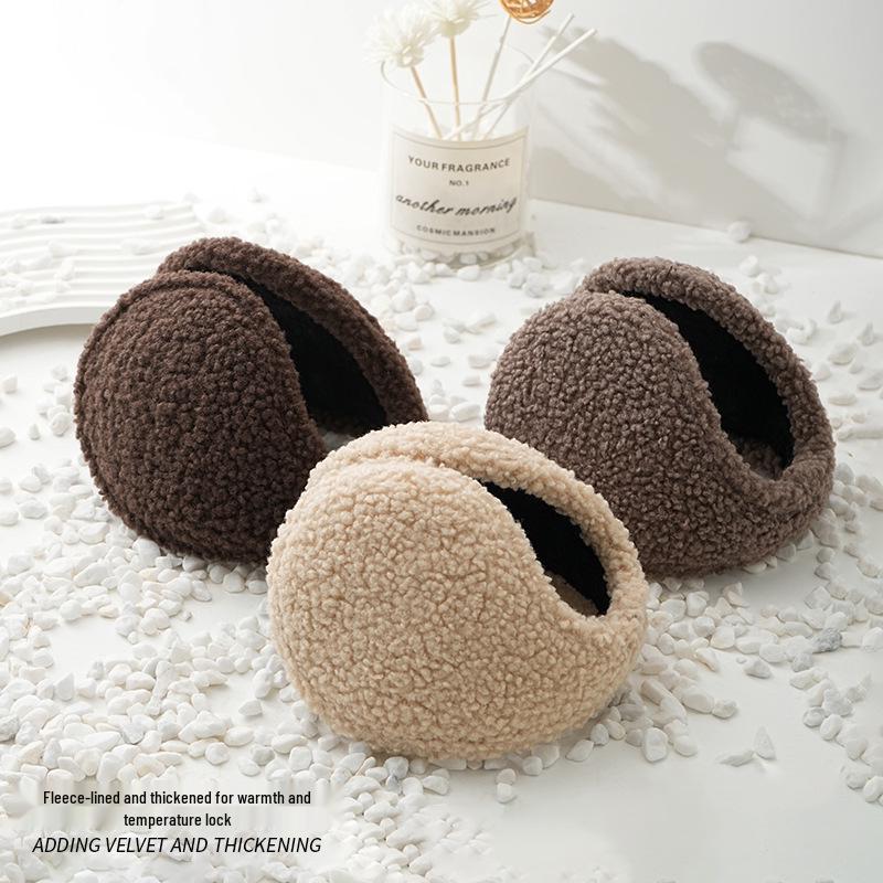 Men's and Women's Thick Winter Earmuffs - Anti-freeze Cycling Ear Protection, Plush Ear Warmers, Student Ear Covers.