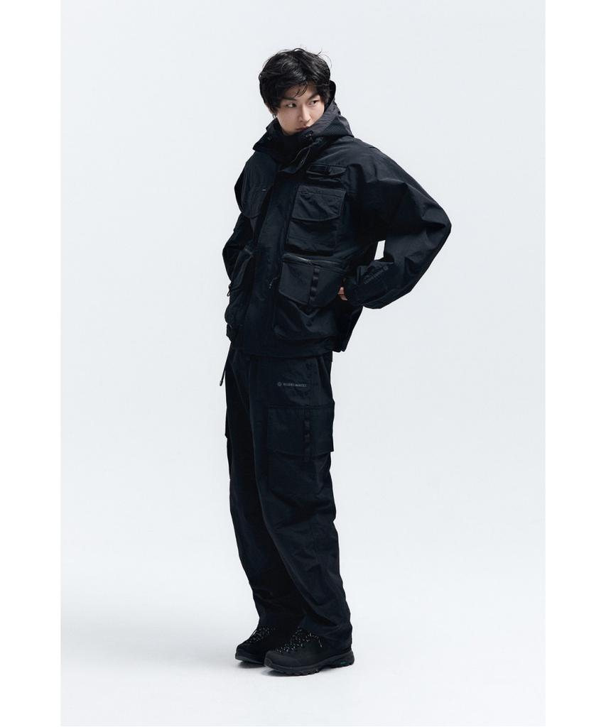 Kolon Sport Wm Men'S Taslan Out-Pocket Jacket 8Gjjs26101Blk