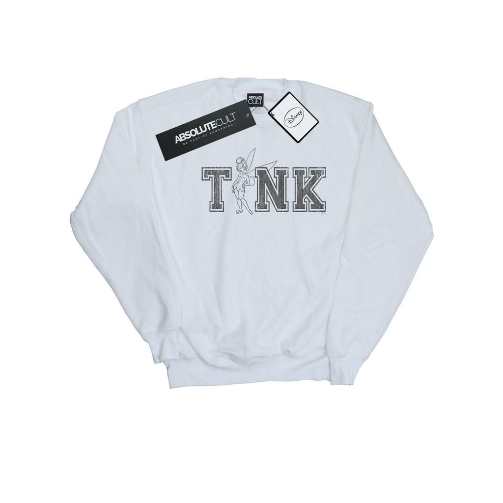Disney Mens Tinker Bell Collegiate Tink Sweatshirt
