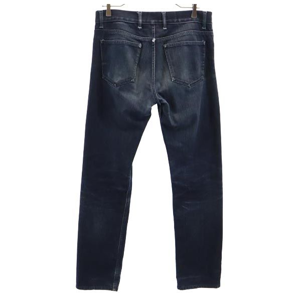 LANVIN ACNE Straight denim pants w30 Indigo Button fly jeans Men's Used