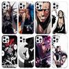 Zaraki Kenpachi Bleach Phone Case For iPhone 17 Air 11 13 Mini 14 15 Plus 16 12 Pro Max 16E SE 7 8 Pattern Soft TPU Back Cover