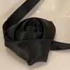 Flower Choker Necklace Soft Fabric Material Flower Choker Rose Ribbon Necklaces Cloth Accessories for Women Teen Girls