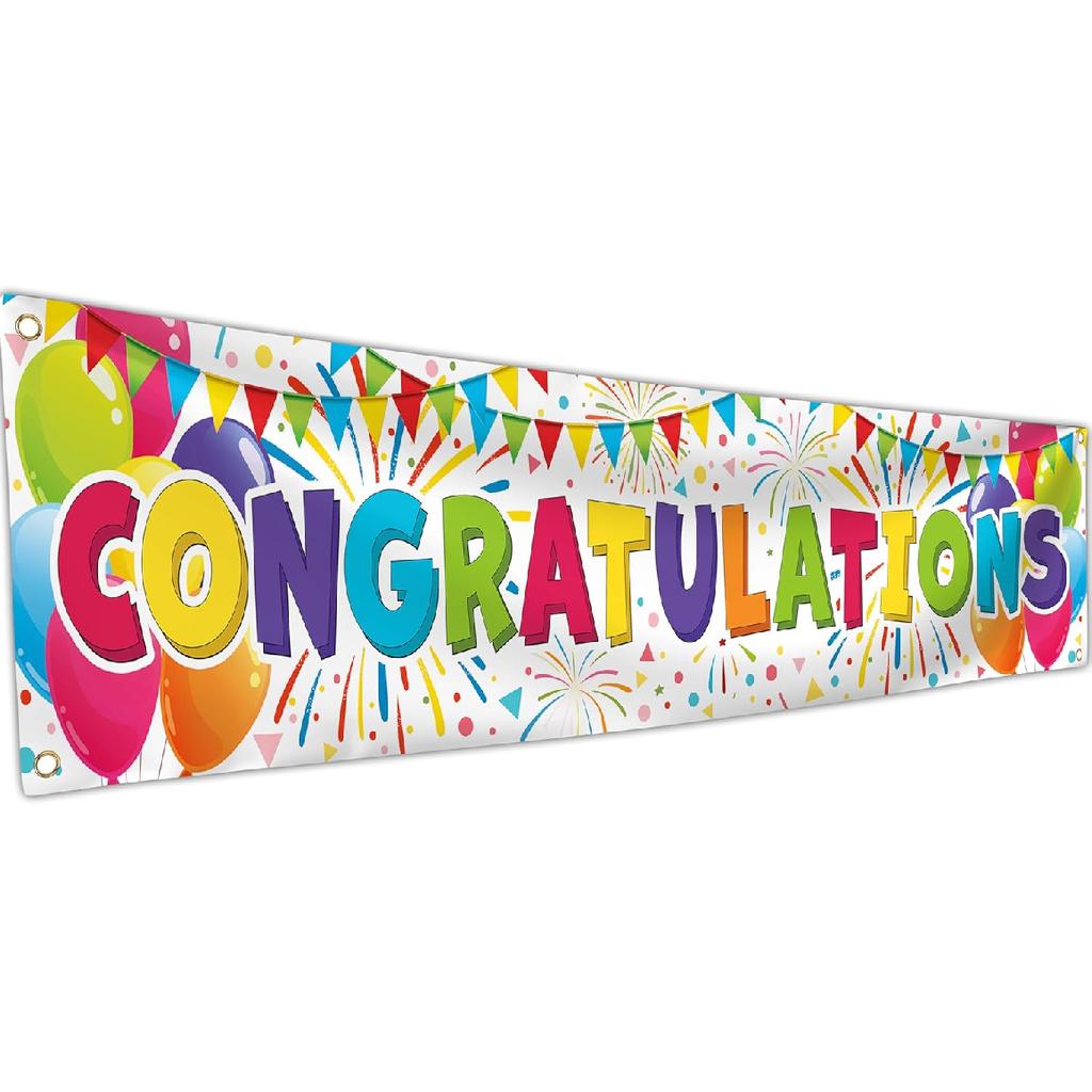Welcome Home Banner - Welcome Back Decorations - 6 X 1.3ft - We Missed You Banner (White)