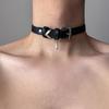 Starburst Double Layer Men's Necklace: Trendy, Light Luxury Hip Hop Style, Unisex Clavicle Chain