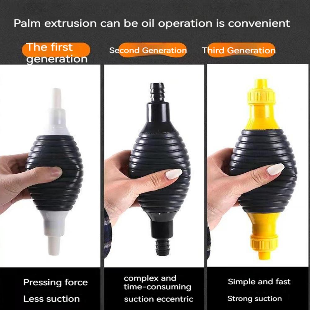 Estrattore di Olio Manuale Benzina Universale Pompa Manuale Carburante Tubo di Aspirazione Manuale Pompa Manuale Liquidi Risparmio Carburante Pompa Sifone di Emergenza