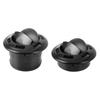 Dashboard Air Conditionings Deflectors Outlet Side Roof Round Air Vent Ventilations Outlet for Car RVs ATVs 75mm/2.95inch