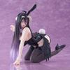 13cm Anime Swimsuit Albedo Figurine Cute Hentai Desktop Model Toy Noodle Stopper Action Collectible