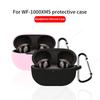 Silikonové pouzdro pro Sony WF-1000XM5 Měkký kryt pro SONY WF-1000XM5 WF-1000 XM5 Ochranné pouzdro na sluchátka WF-1000XM5 Funda s háčkem