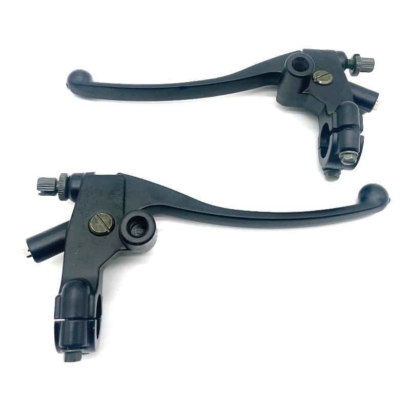 1 Pair 22mm Motorcycle Brake Clutch Levers Brake Handle Lever For Honda CG125 150 200 FXD Motorbikes CGL125 WY125 Pit Dirt Bike