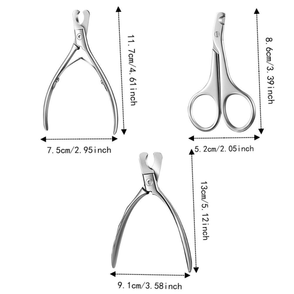 Heavy Duty Dog Nail Cutter Nonslip Handle Cat Nail Trimmer Pet Grooming Tool Cat Claw Grooming