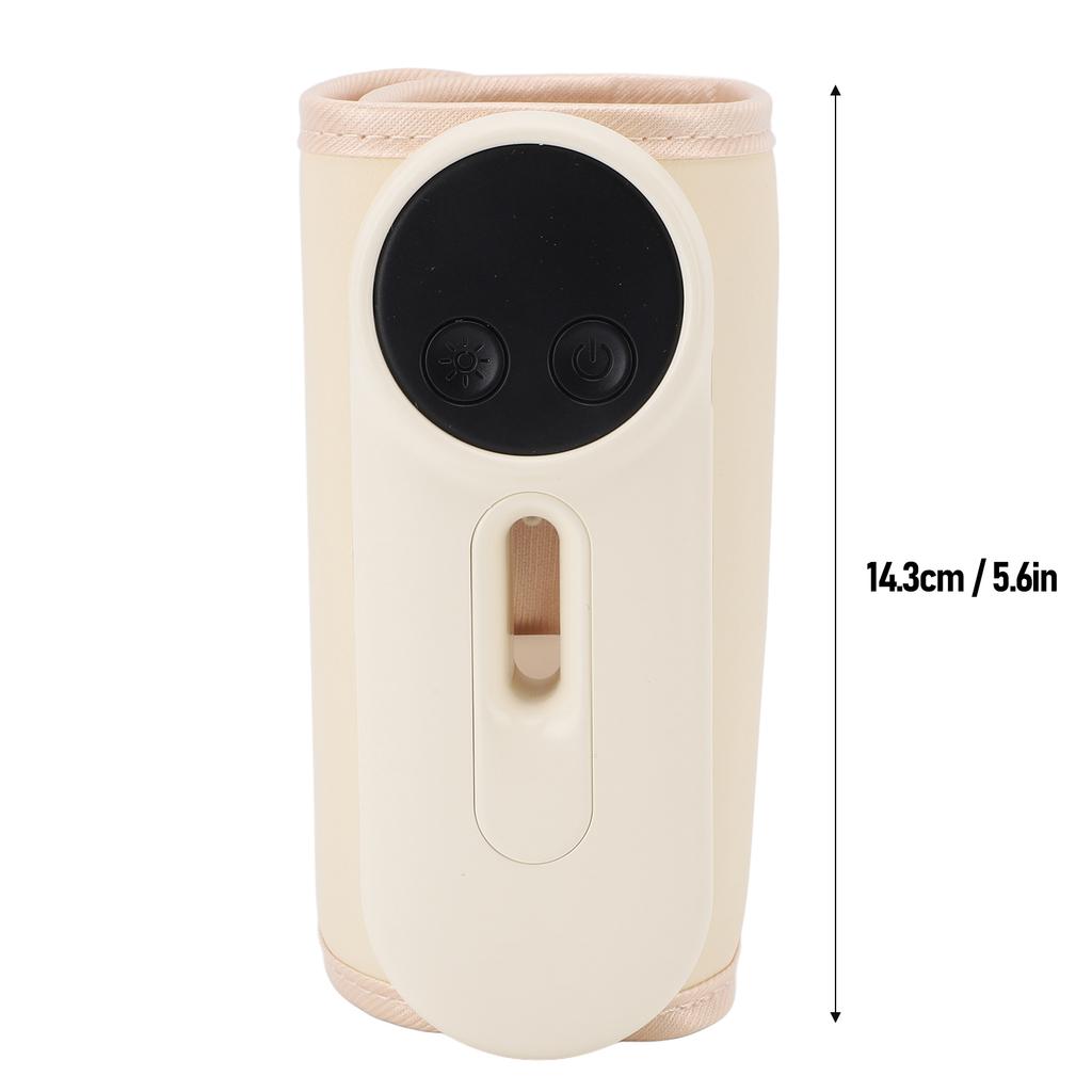 Baby Bottle Warmer Rapid Heating 8000mAh Portable Travel Bottle Warmer for Outdoor Rechargeable