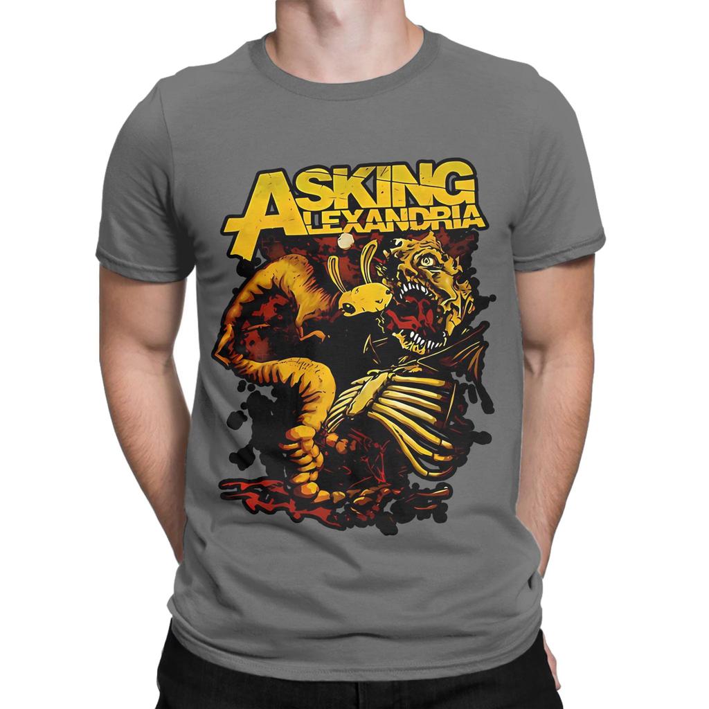 Askings Alexandrias Roll Novelty 100 Cotton TShirt Asking Alexandria Tees Tops For Unisex