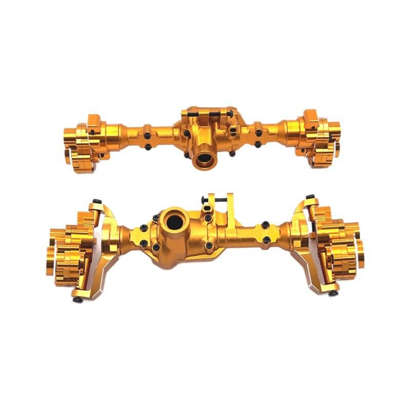 Huangbo Upgraded Front & Rear Car Axle Housing with C-Hubs for R1001 R1002 R1003 RC Models.