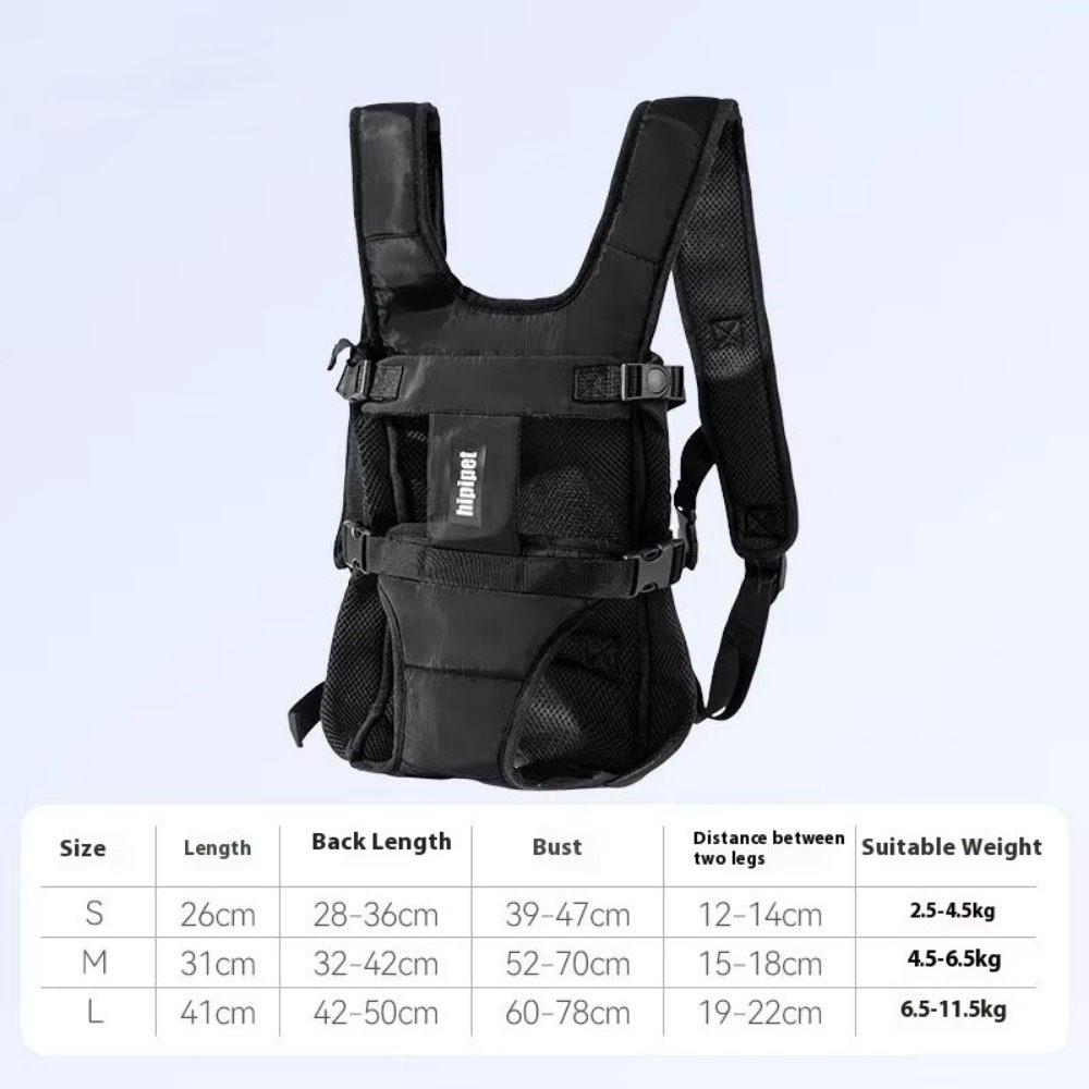 Canvas Dog Carrier Backpacks Adjustable Strap Cat Carrying Bag Pet Front Backpacks  Four Seasons