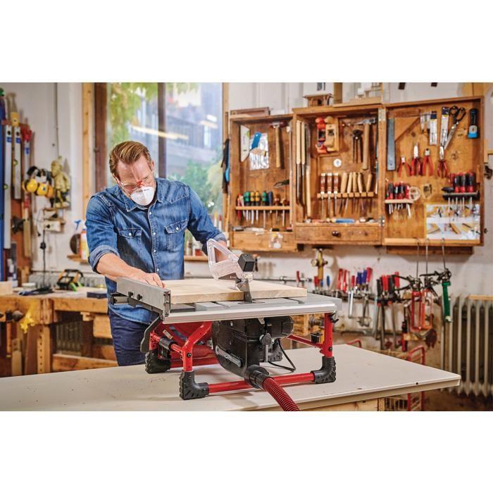 Einhell Scie Circulaire Sur Table TE-TS 254 T (2 000 W, Démarrage Progressif, Table Principale En Aluminium, Extension)