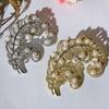Natural Pearl Feather Brooch