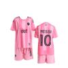OEING Kids' Messi Miami Home Soccer Jersey Set