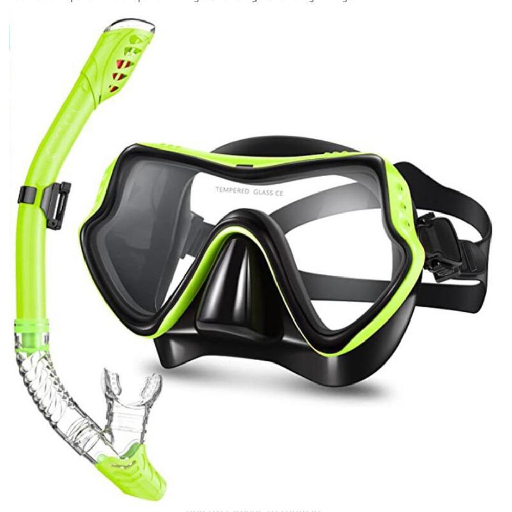 New diving goggles snorkeling Erbao breathing tube set